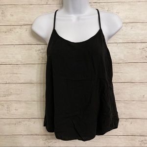 ⭐️ strappy black tank